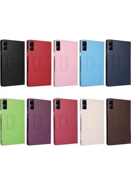 Xiaomi Redmi Pad 10.61 Için Litchi Texture Tablet Kılıfı (Yurt Dışından) fiyatları