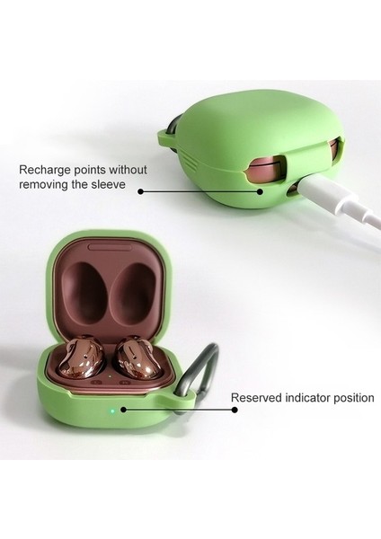 Samsung Galaxy Buds Live / Pro Case Gri Mavi Için (Yurt Dışından)