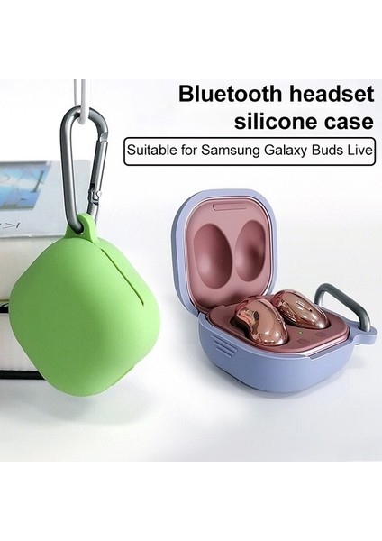 Samsung Galaxy Buds Live / Pro Case Gri Mavi Için (Yurt Dışından)