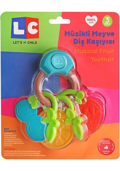 Nessiworld Müzikli Meyve Dişlik Çıngırak