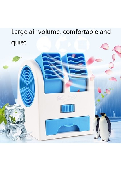 Taşınabilir USB Şarjlı Masaüstü Küçük Fan (Yurt Dışından)