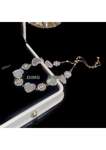 Yeni Elektroliz Zirkonya Aşk Iyi Şans Bilezik Niş Tatlı Yüz Nimet Bilezik Mizaç Bilezik Duygusu Ile (Yurt Dışından)