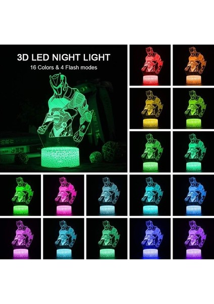 Battlebus Oyun Odası Gece Işıkları Lamba 3D Vision E Omega Uzaktan (Yurt Dışından) fiyatları