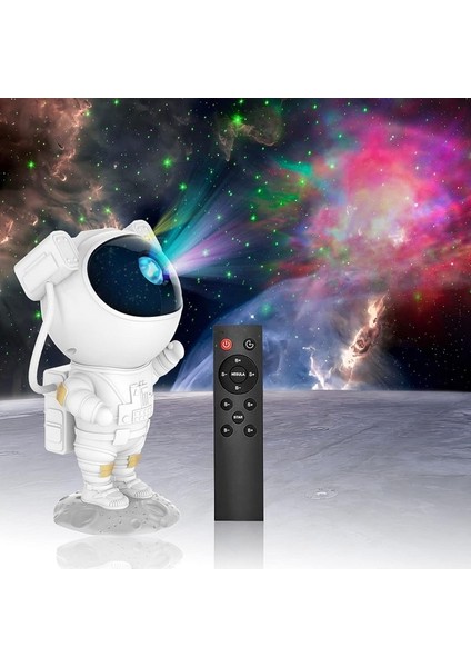 Astronot Galaxy Projektörü Gece Lambası (Yurt Dışından)