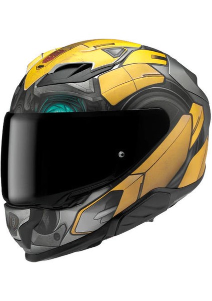 F71 Bumblebee MC3SF Kapalı Motosiklet Kaskı