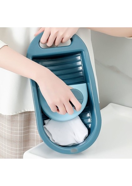 Uygun Mini Washboard Kaymaz Kalınlaşmak Çamaşır Tahtası Iç Çamaşırı Çorap Temizleme Çamaşır Temizleme Aracı Banyo Aksesuarları (Yurt Dışından)