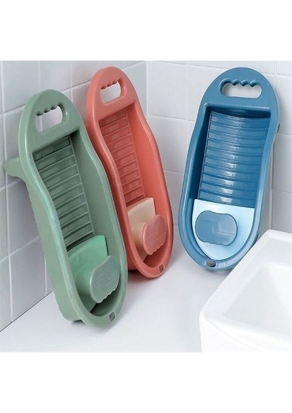Uygun Mini Washboard Kaymaz Kalınlaşmak Çamaşır Tahtası Iç Çamaşırı Çorap Temizleme Çamaşır Temizleme Aracı Banyo Aksesuarları (Yurt Dışından)