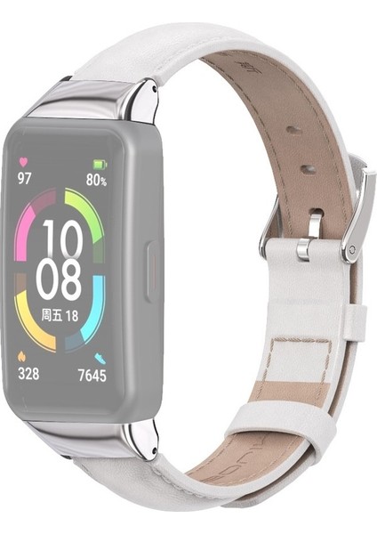 Huawei Band 6 / Honor Band 6 Için Deri Kordon (Yurt Dışından)