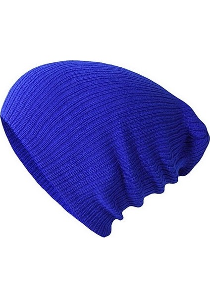 Basit Yumuşak Bere Ince Örme Şapkalar Dış Mekan Sıcak Soğuk Geçirmez (Yurt Dışından)