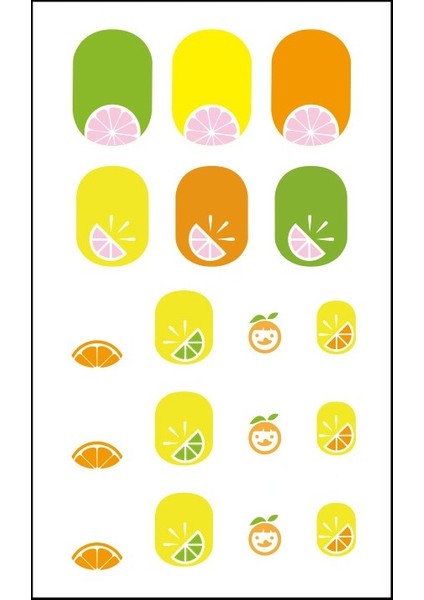 Çocuklar Nail Art Etiketler (Yurt Dışından)