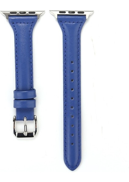 Apple Watch S 40MM / 38MM Mavi Için Deri Saat Bantları (Yurt Dışından) modelleri