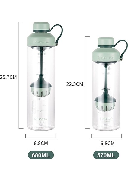 Dış Mekan Taşınabilir Filtre Su Kupası, Kapasite: 680ML Kırmızı (Yurt Dışından) modelleri