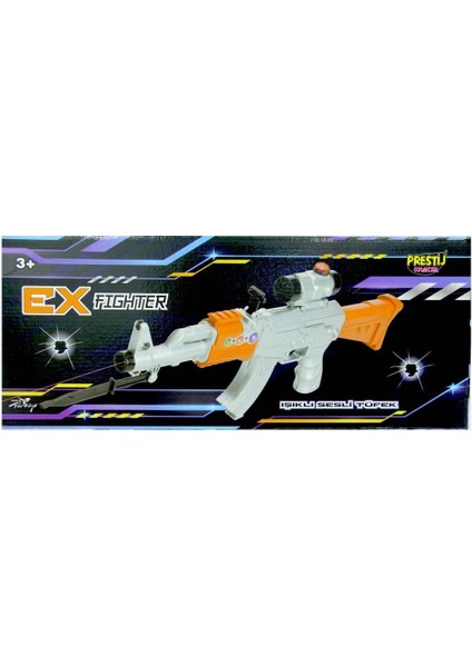 Nessiworld Ex Fighter Işıklı Sesli Tüfek