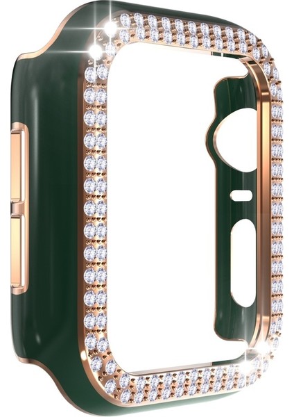 Apple Watch 3 & 2 & 1 38 mm Yeşil + Rose Gold Için Pc Saat Kılıfı (Yurt Dışından)