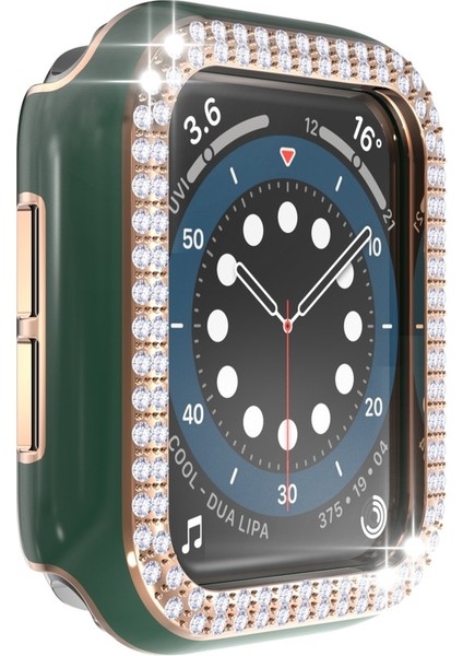 Apple Watch 3 & 2 & 1 38 mm Yeşil + Rose Gold Için Pc Saat Kılıfı (Yurt Dışından)