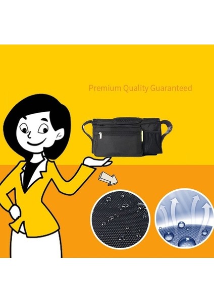 Bebek Arabası Depolama Çantası Siyah (Yurt Dışından) fırsatları