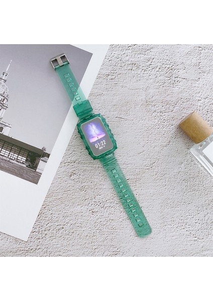 Huawei Için Silikon Izleme Bandı Şeffaf (Yurt Dışından)