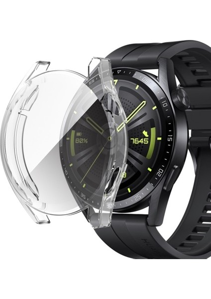 Huawei Için Koruyucu Film ile Tpu Kılıfı Gt 3 46MM Şeffaf (Yurt Dışından) fırsatları