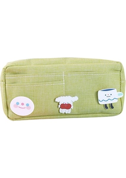 3 Adet Karikatür Kırtasiye Kutusu Matcha Yeşil (Yurt Dışından)