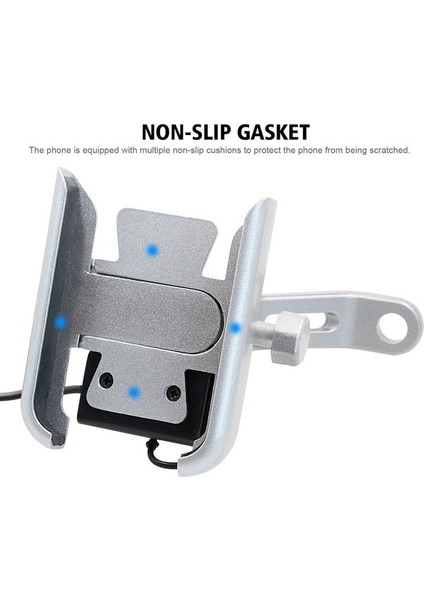 Motosiklet Döndürülebilir Ücretli Cep Telefonu Sahibi Gümüş (Yurt Dışından) modelleri