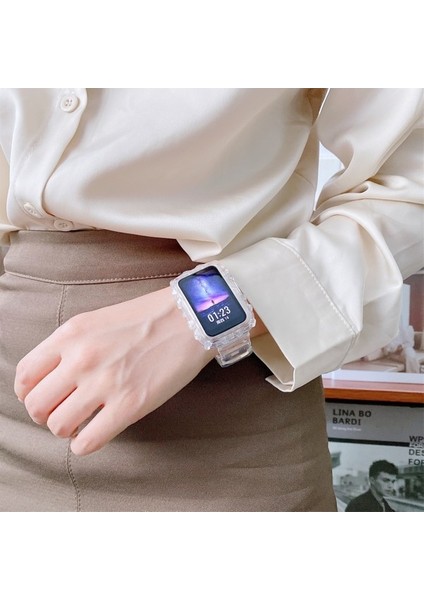 Huawei Için Silikon Izleme Bandı Şeffaf (Yurt Dışından) modelleri