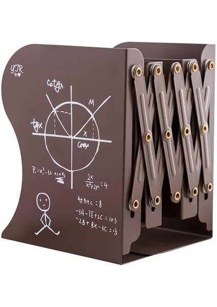 Karikatür Battleman Desen Metal Bookshf Brown (Yurt Dışından)