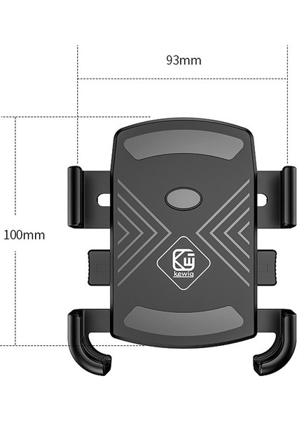 Motosiklet Binicilik Cep Telefonu Braketi Dikiz Aynası Siyah (Yurt Dışından) modelleri