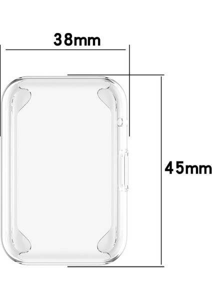 Huawei Için Fit Tpu Koruyucu Kapak Şeffaf (Yurt Dışından)