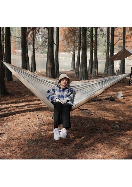 Açık Hava Çift Şişme Hamak Haki (Yurt Dışından)