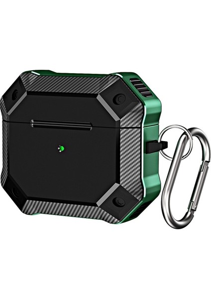 3 Yeşil Için Tpu + Pc Kulaklık Kılıfı (Yurt Dışından)