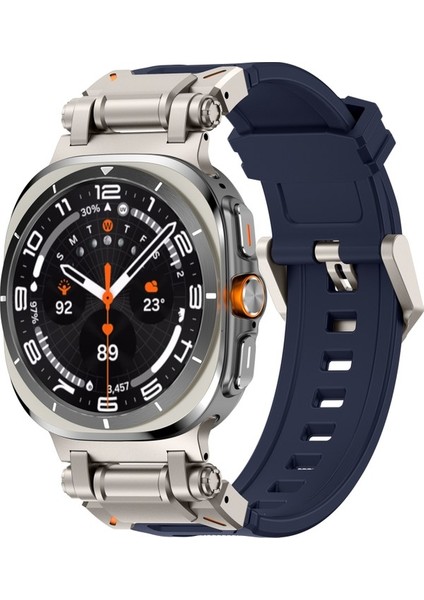 Samsung Galaxy Watch Ultra 47MM Için Silikon Saat Kayışı (Yurt Dışından)