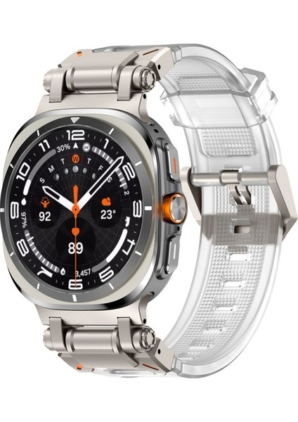Samsung Galaxy Watch Ultra 47MM Için Silikon Saat Kayışı (Yurt Dışından)