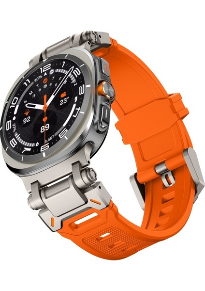 Samsung Galaxy Watch Ultra 47MM Için Silikon Saat Kayışı (Yurt Dışından)