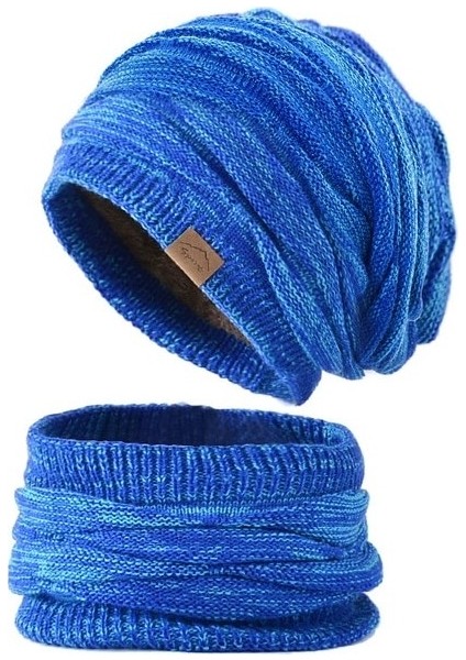 Kadınlar Için Kışlık Bere Şapka Atkı Seti (Yurt Dışından)