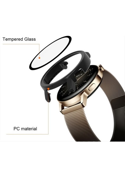 Huawei Için Pc + Temperli Gl Kasası Gt Gt 3 42 mm Zeytin Yeşil (Yurt Dışından)