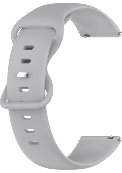 Huawei Için 20 mm Silikon Saat Bandı 2 Gri (Yurt Dışından)