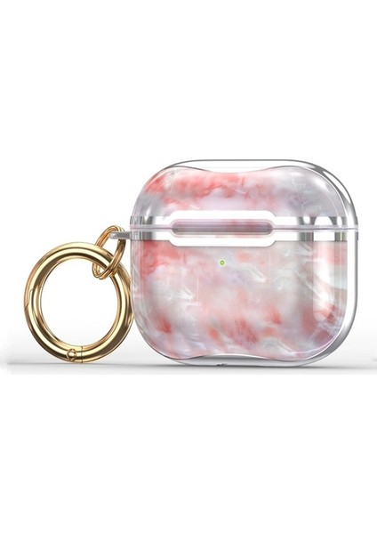 3 Siyah Için Mermer Doku Kulaklık Kılıfı (Yurt Dışından)