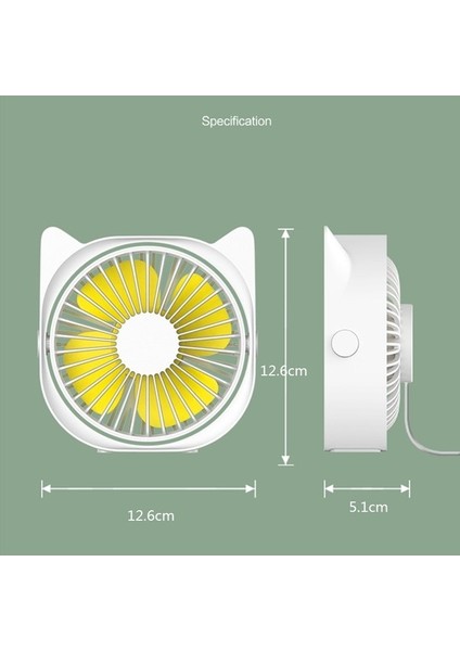 M105 Taşınabilir USB Fan (Yurt Dışından)