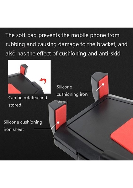 Motosiklet Dikizli Cep Telefonu Braketi Kırmızı (Yurt Dışından) modelleri