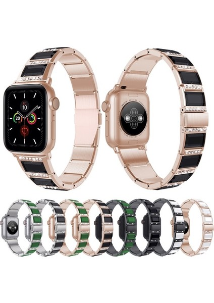 Apple Watch Için Ste Watch Band S 7 45MM / & 6 & Se & 5 & 4 44MM Siyah+Beyaz (Yurt Dışından) fiyatları