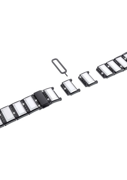 Apple Watch Için Ste Watch Band S 7 45MM / & 6 & Se & 5 & 4 44MM Siyah+Beyaz (Yurt Dışından) fırsatları