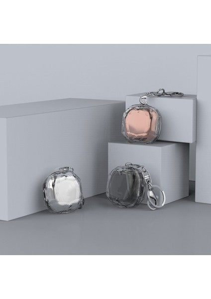 Samsung Galaxy Buds Için Kulaklık Kılıfı Canlı Şeffaf Pembe (Yurt Dışından) modelleri