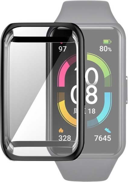 Huawei Band 6/6 Pro / Honor Band 6 Şeffaf Için Tpu Davası (Yurt Dışından)