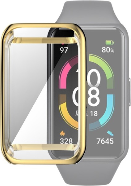Huawei Band 6/6 Pro / Honor Band 6 Şeffaf Için Tpu Davası (Yurt Dışından)