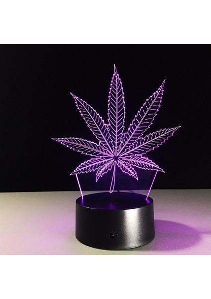 Esrar Yaprağı 3D Illüzyon Lambası Cananbis Weed Opti (Yurt Dışından) fiyatları