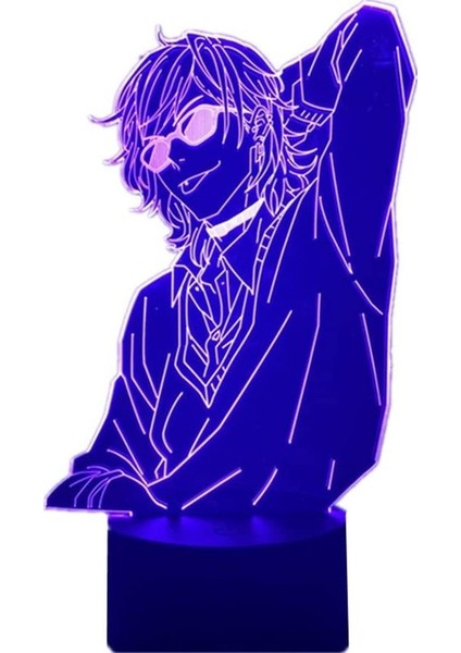 Yeni Akrilik 3D Lamba Anime Yarichin Ch Club Yuri Veli (Yurt Dışından)