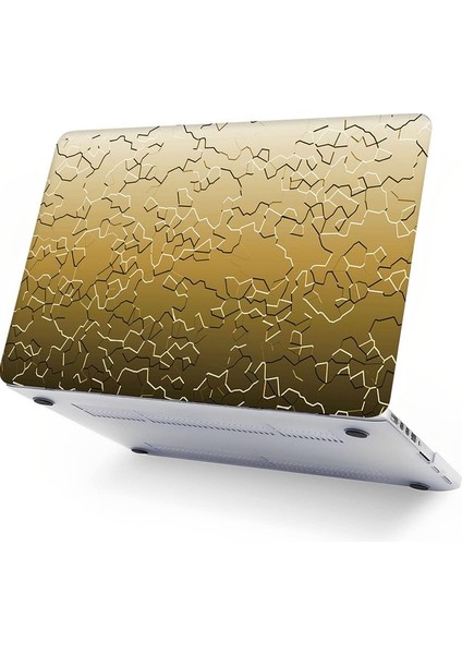 Macbook Air 13.6 Inç Kasa Modeli A2681 2022 Sürümü ile Uyumlu Apple Air 13 Inç M2 Çip Için Plastik Sert Kılıf (Yurt Dışından)