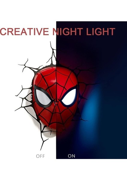 3D Duvar Lambası, Çocuklar Için LED Gece Lambası (Yurt Dışından) modelleri