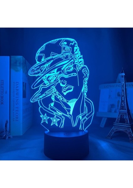 Yatak Odası D Için 3D Lamba Anime Jojo Tuhaf Macera Jojo Tuhaf Macera1 (Yurt Dışından)