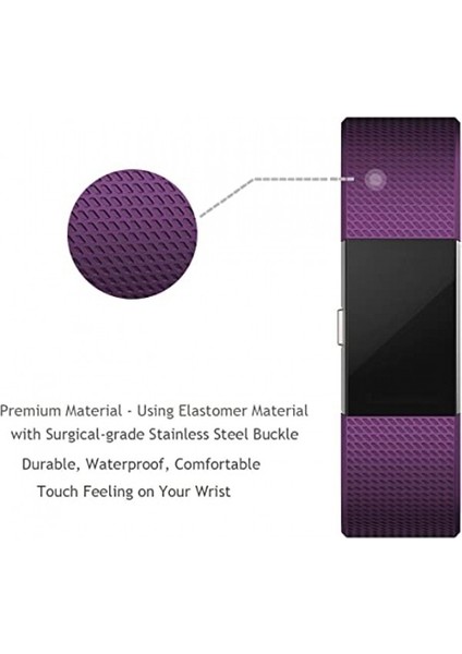 Fit Charge 2 ile Uyumlu 3 Paket Bant, Fit Charge 2 Için Klasik ve Özel Sürüm Yedek Bantlar, Kadın Erkek Gül Altın/gri/siyah-S (Yurt Dışından) fırsatları
